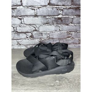 Chaco Black Textile Nylon Hiking Strappy Sandals Men Sz 14M US/47EU